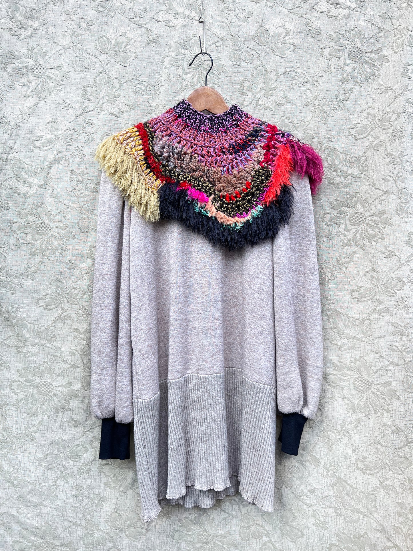Merry Go Round Neckwarmer #24 / Low turtleneck