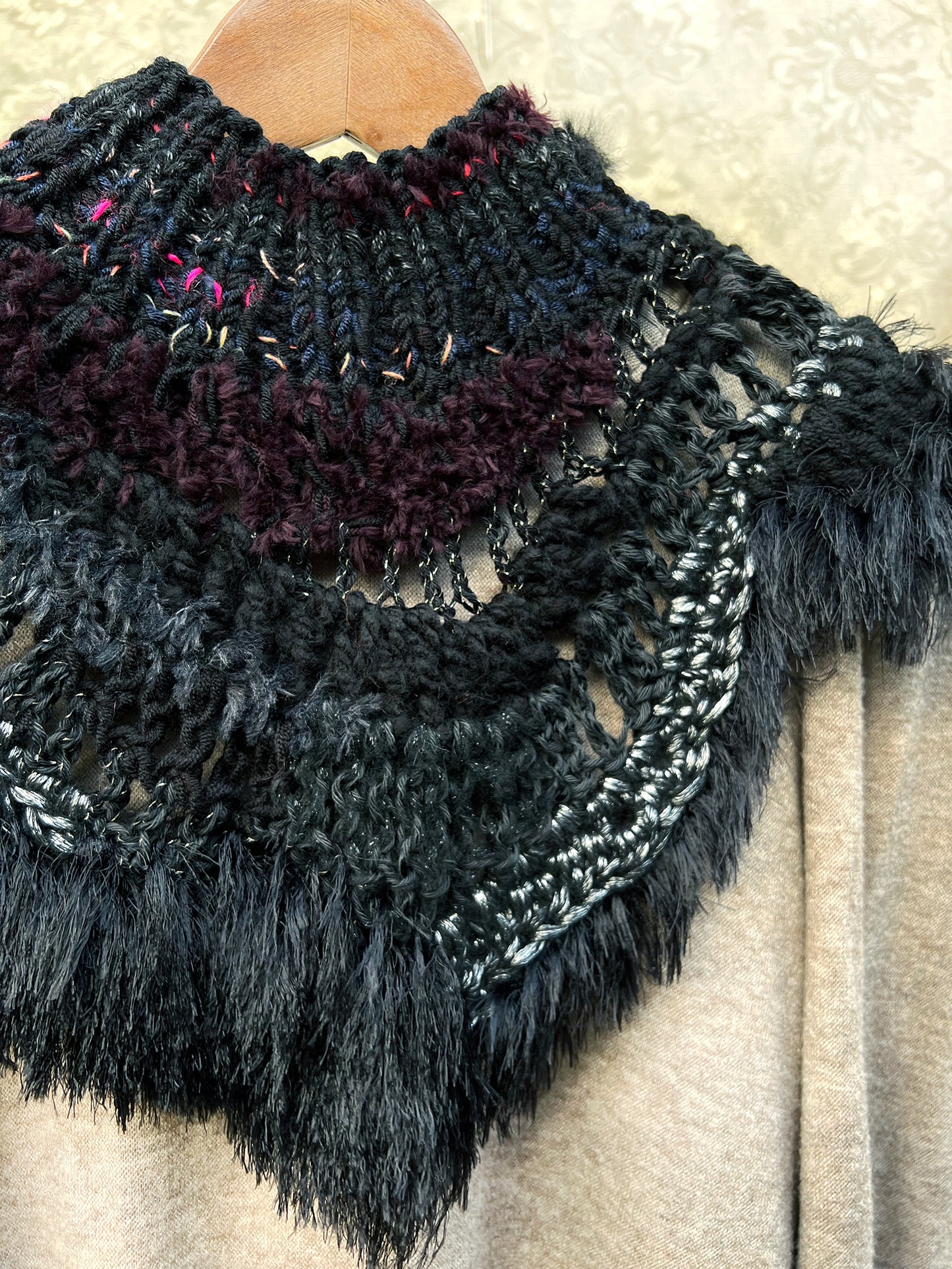 Merry Go Round Neckwarmer #21 / Low turtleneck