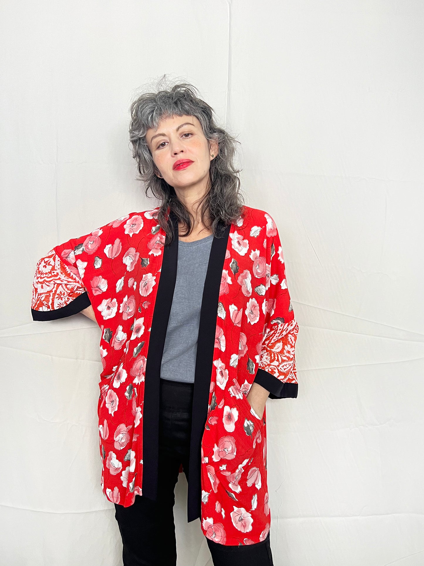 Red Forever Kimono / XS-M