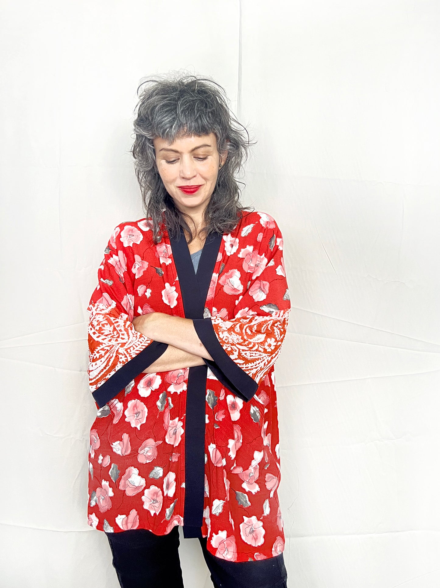 Red Forever Kimono / XS-M