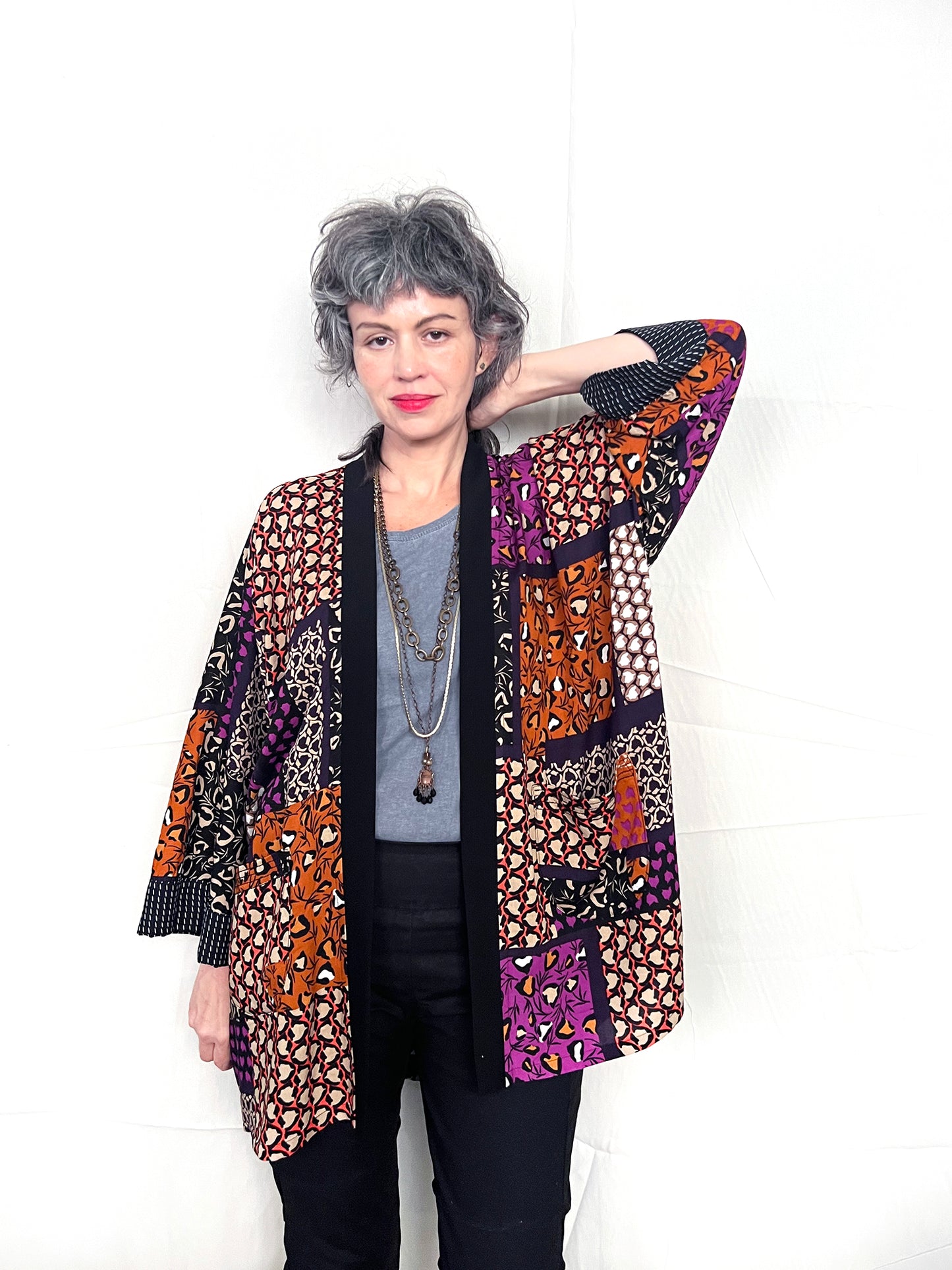 Orange Crush Kimono / M-XL