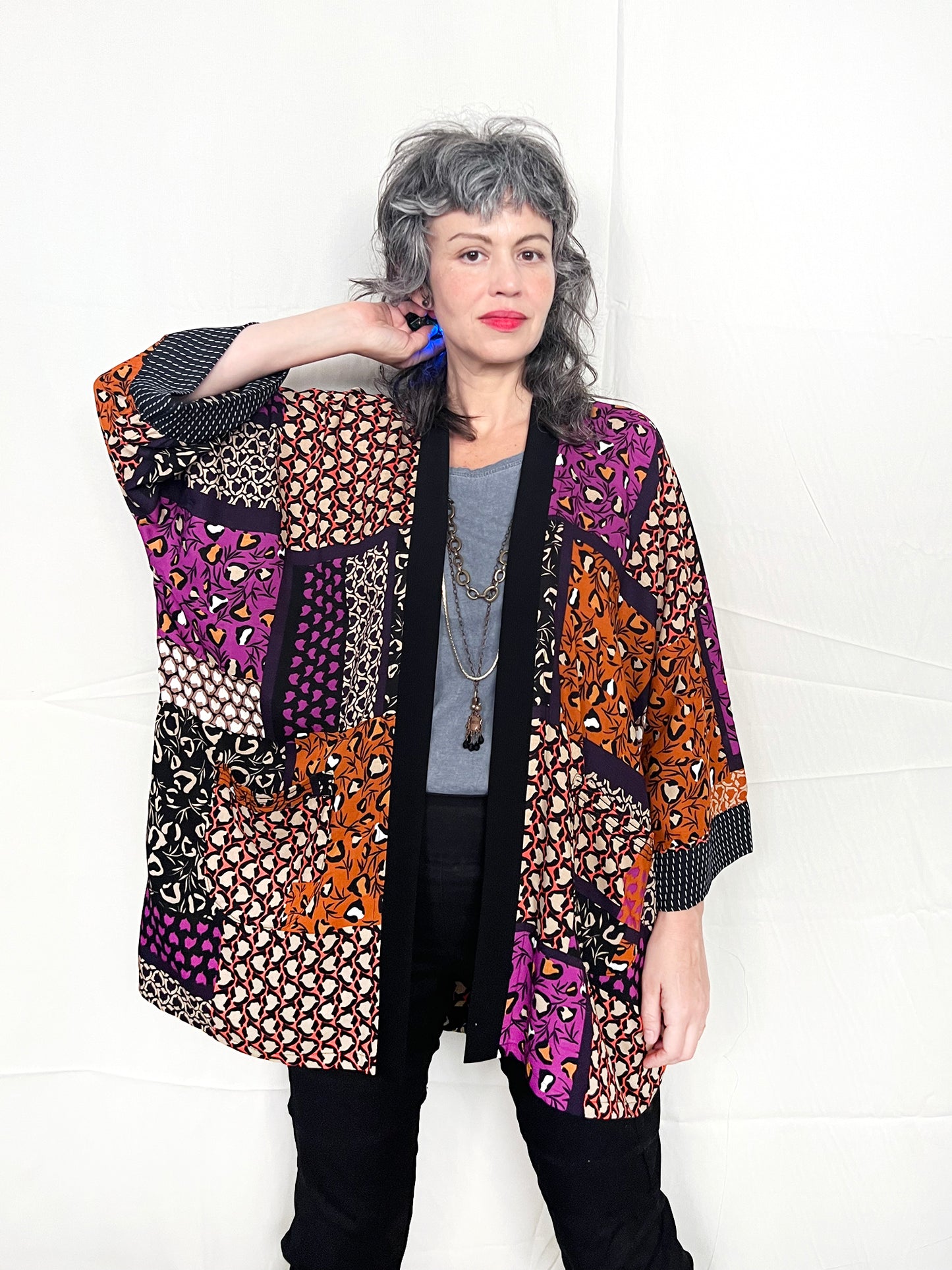Orange Crush Kimono / M-XL
