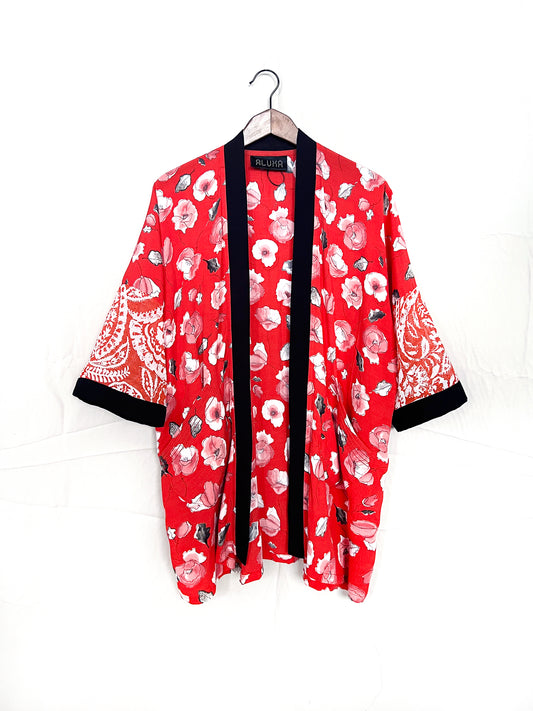 Red Forever Kimono  XS-M