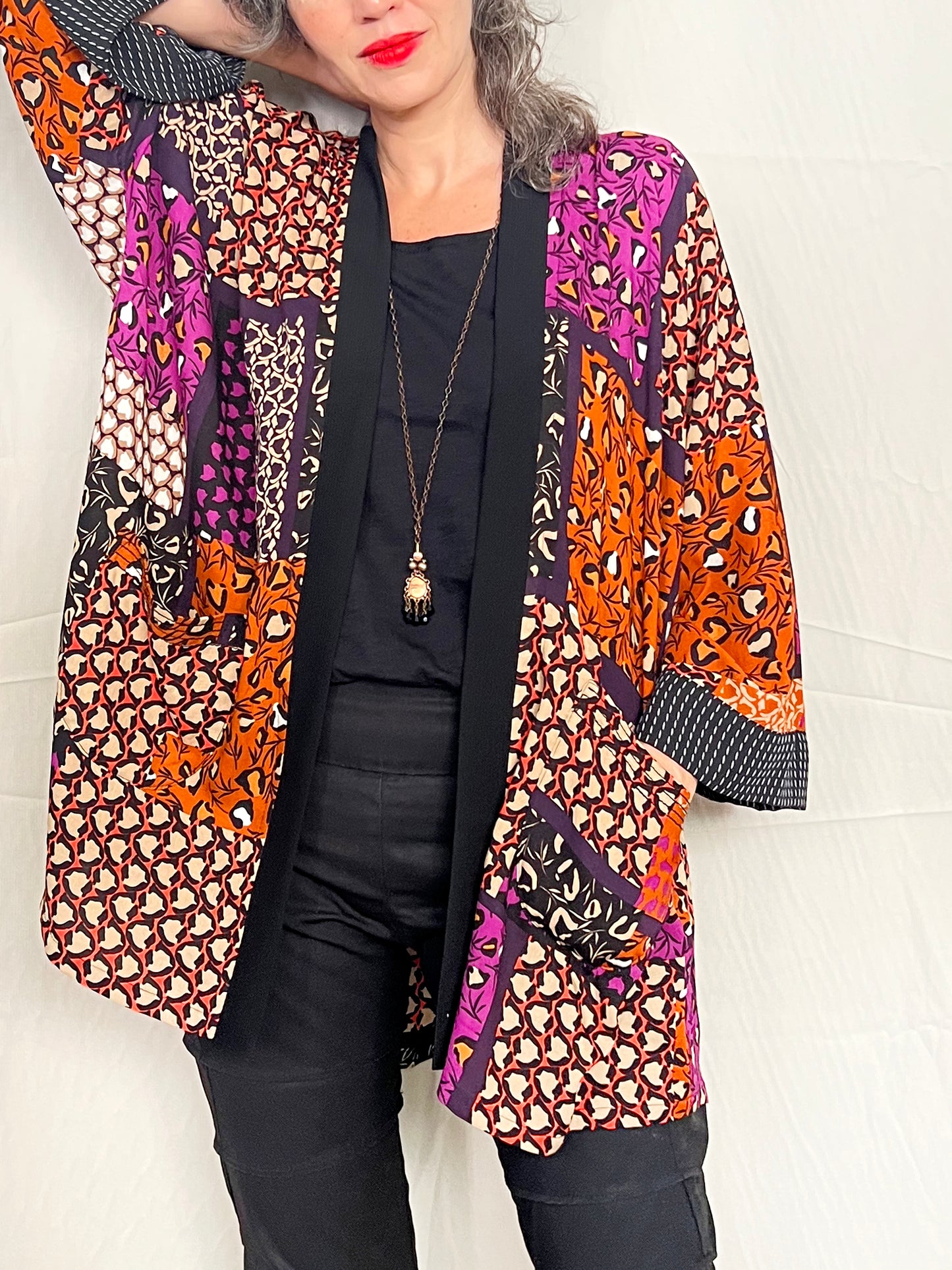 Orange Crush Kimono / M-XL