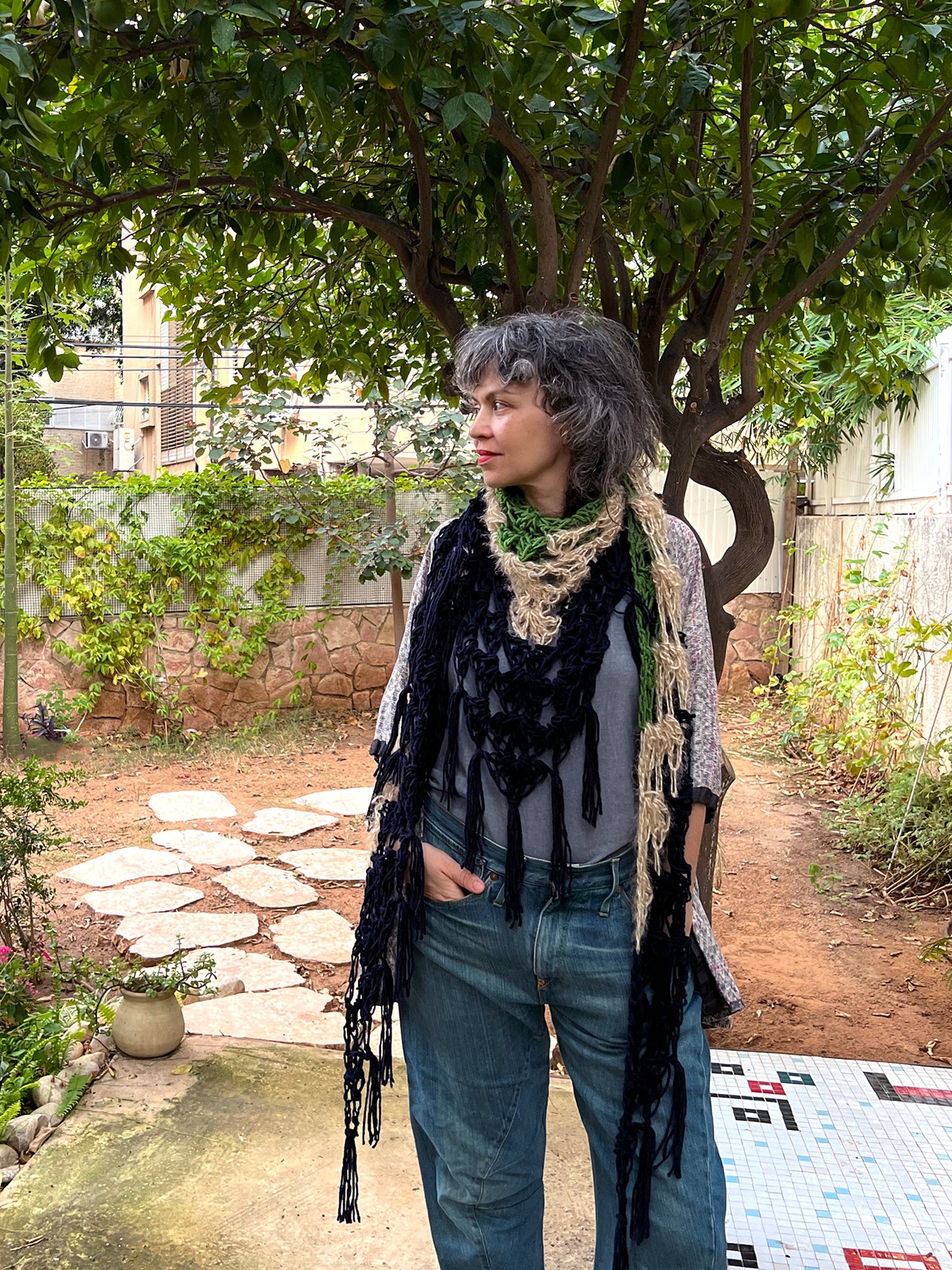 Free Spirit Shawl Scarf #2