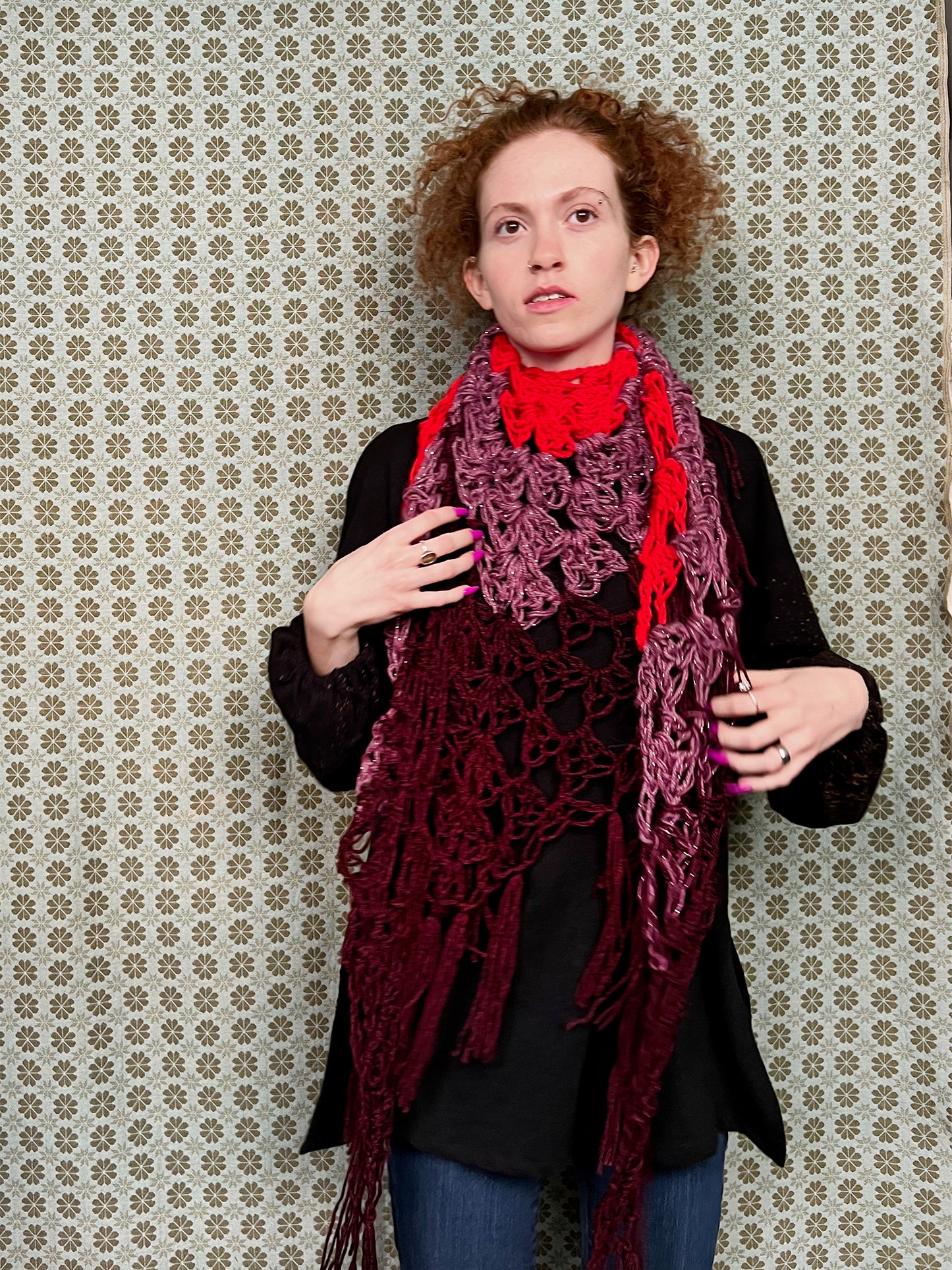 Free Spirit Shawl Scarf #4