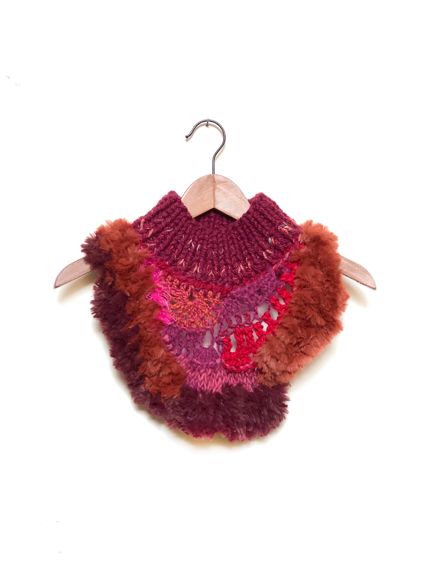 Love Talk Crochet Neckpiece