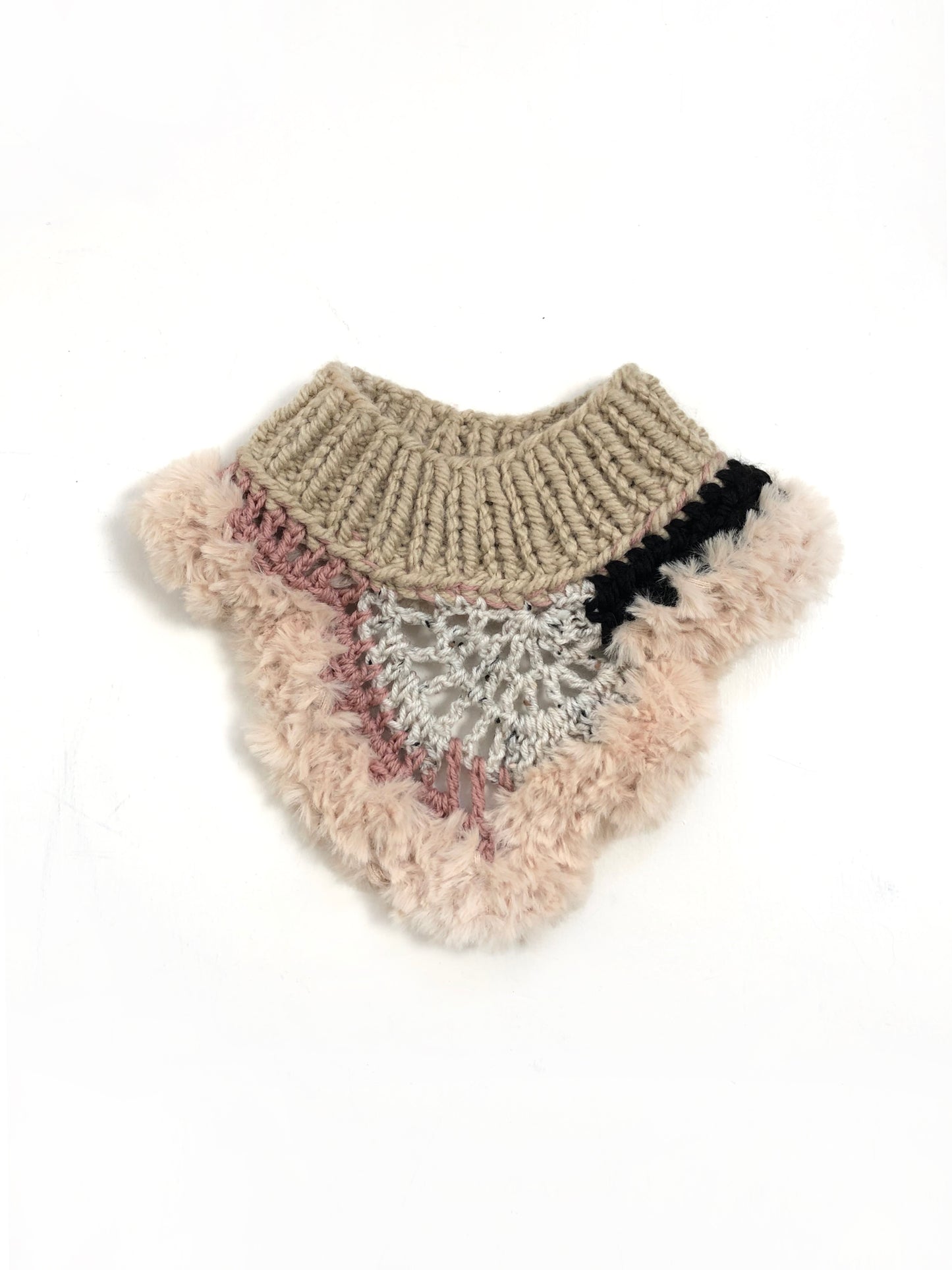 Spinning Away Crochet Neckpiece