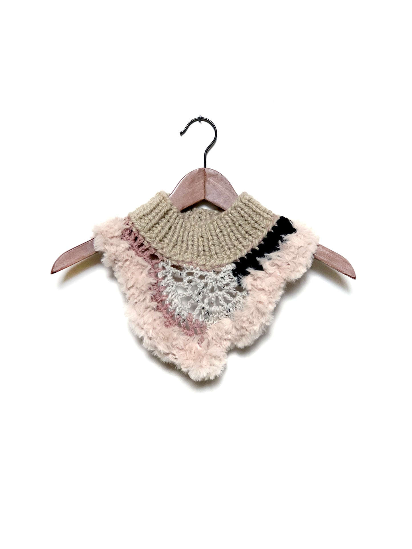 Spinning Away Crochet Neckpiece