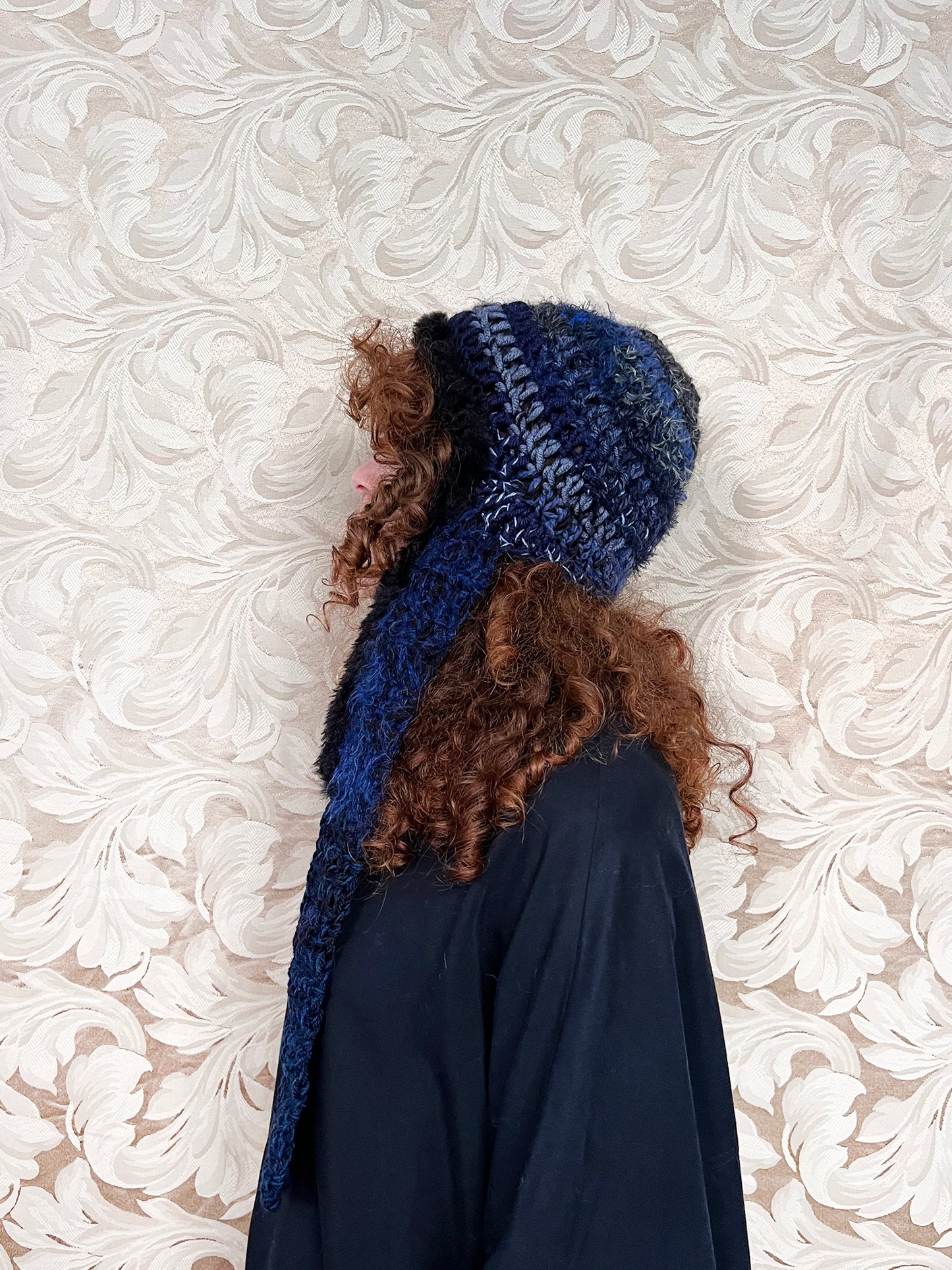 Cool Cat Crochet Hat #5 S/M