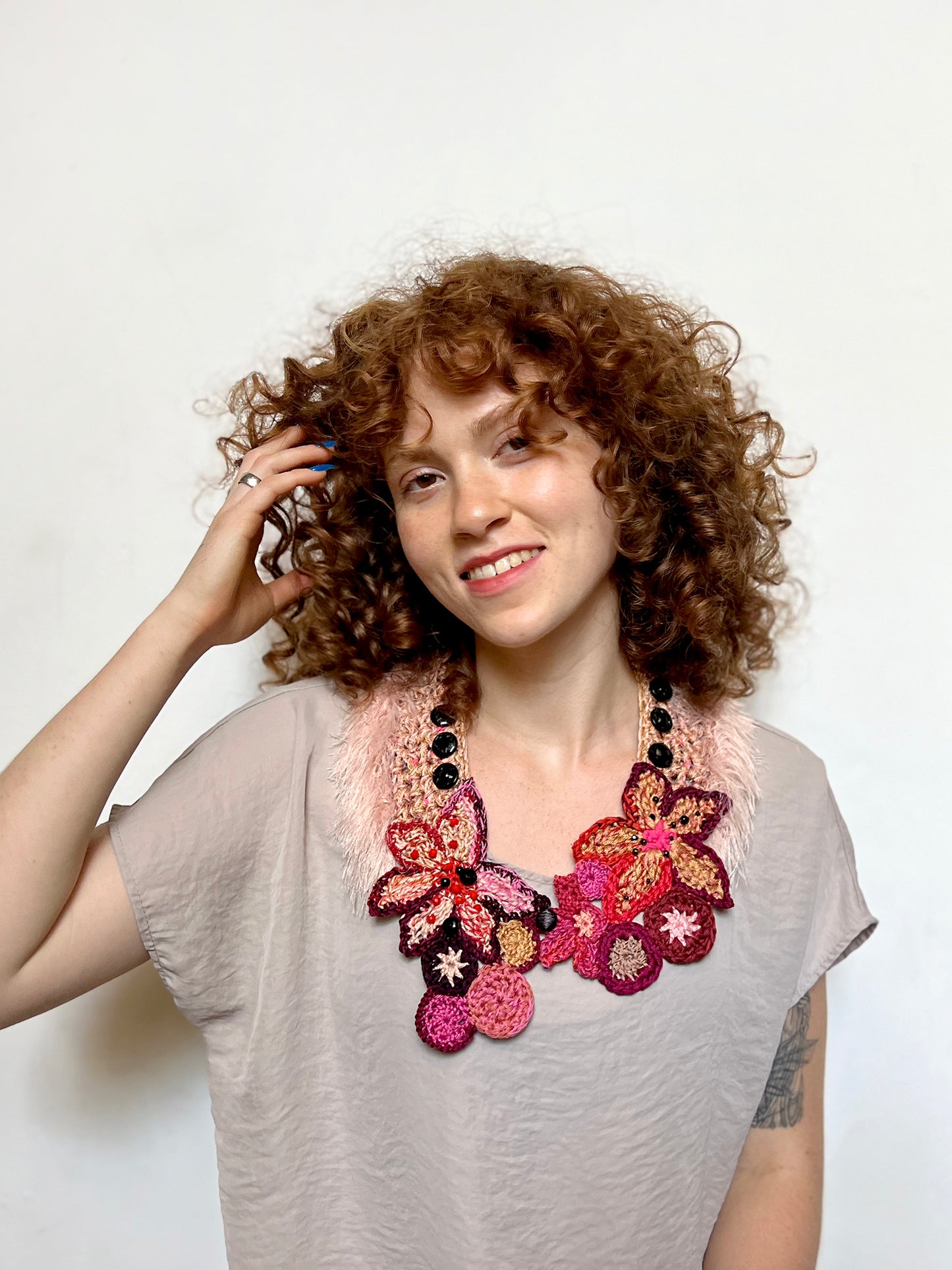 Flower Power Neckpiece #7