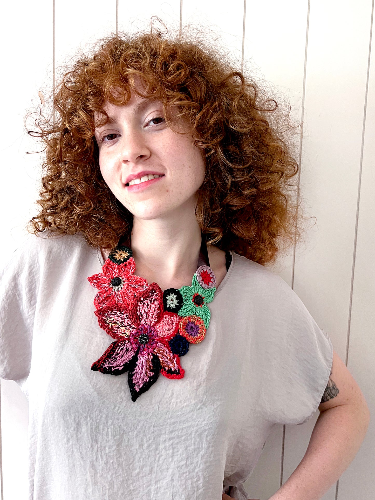 Flower Power Neckpiece #1