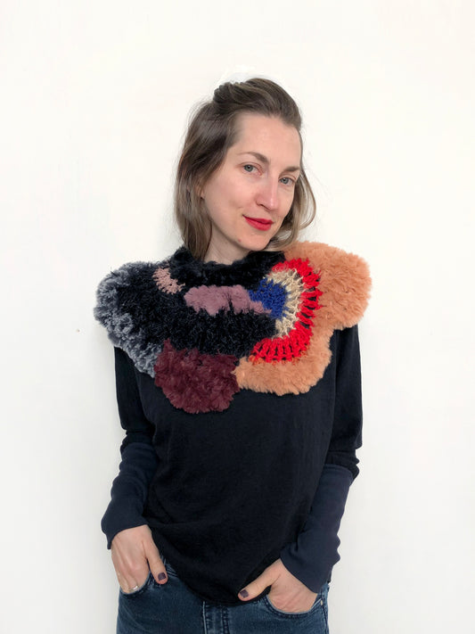 She's in Fashion Crochet Neckpiece